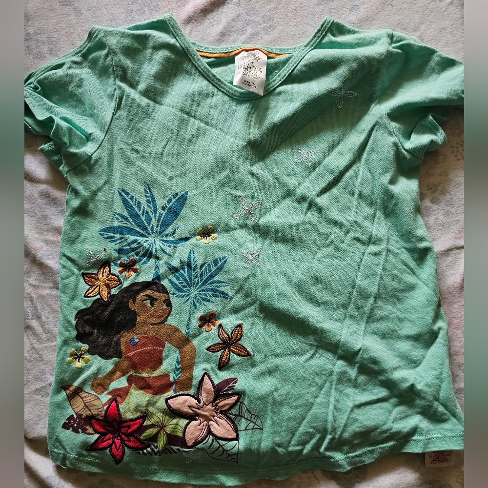 Disney pocahontas shirt and skirt set